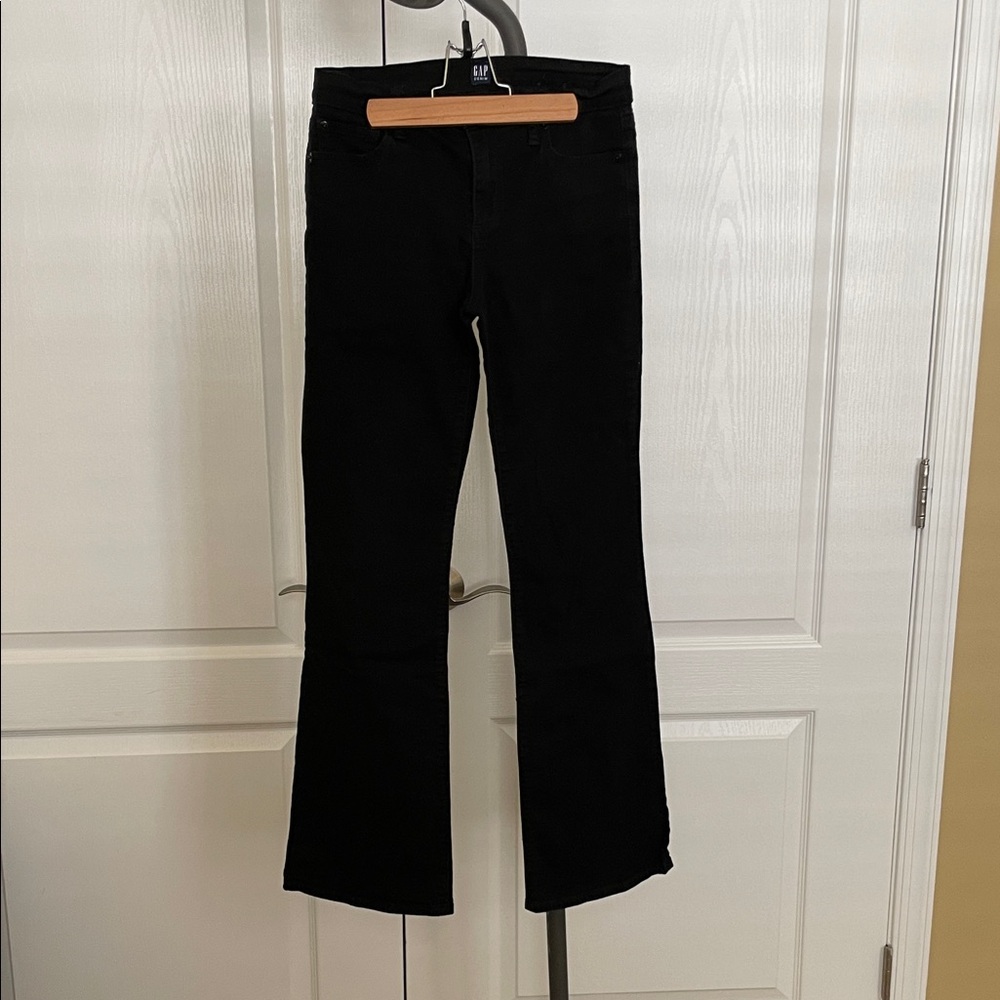 GAP Women's Boot Cut Black Jeans